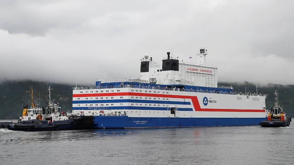 Floating nuclear power plant-1